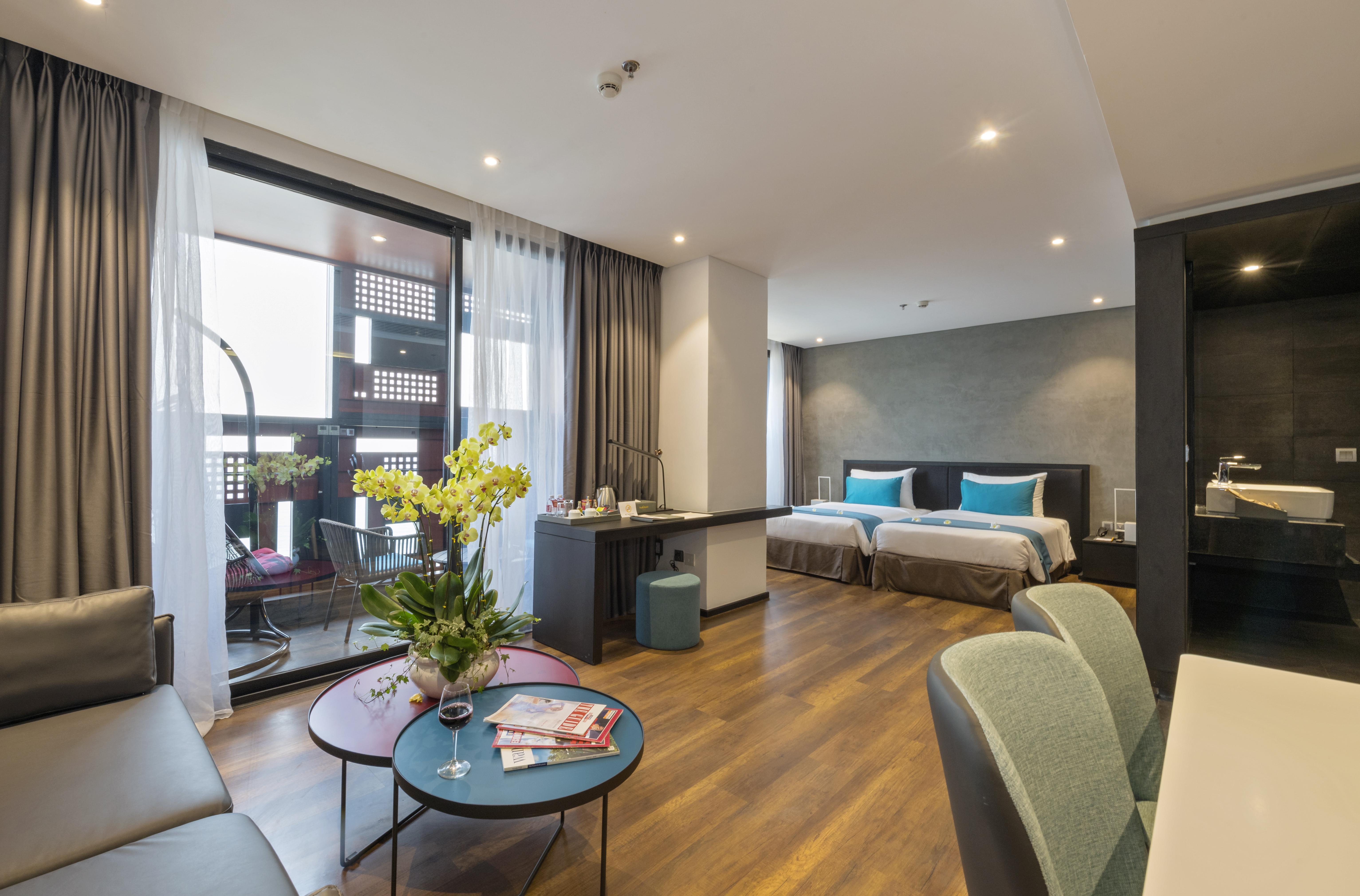 The Code Hotel & Spa Da Nang Exterior foto