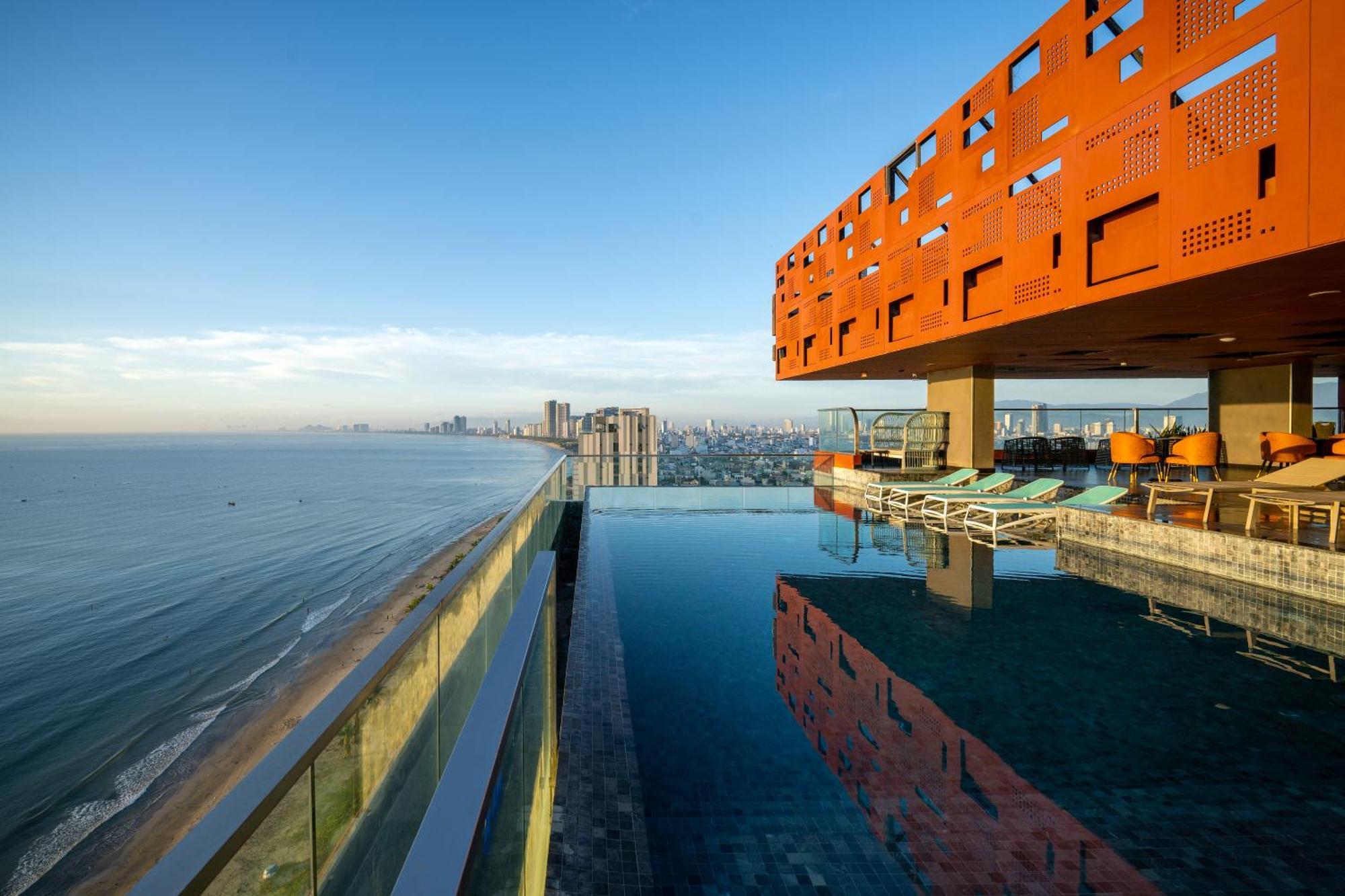 The Code Hotel & Spa Da Nang Exterior foto