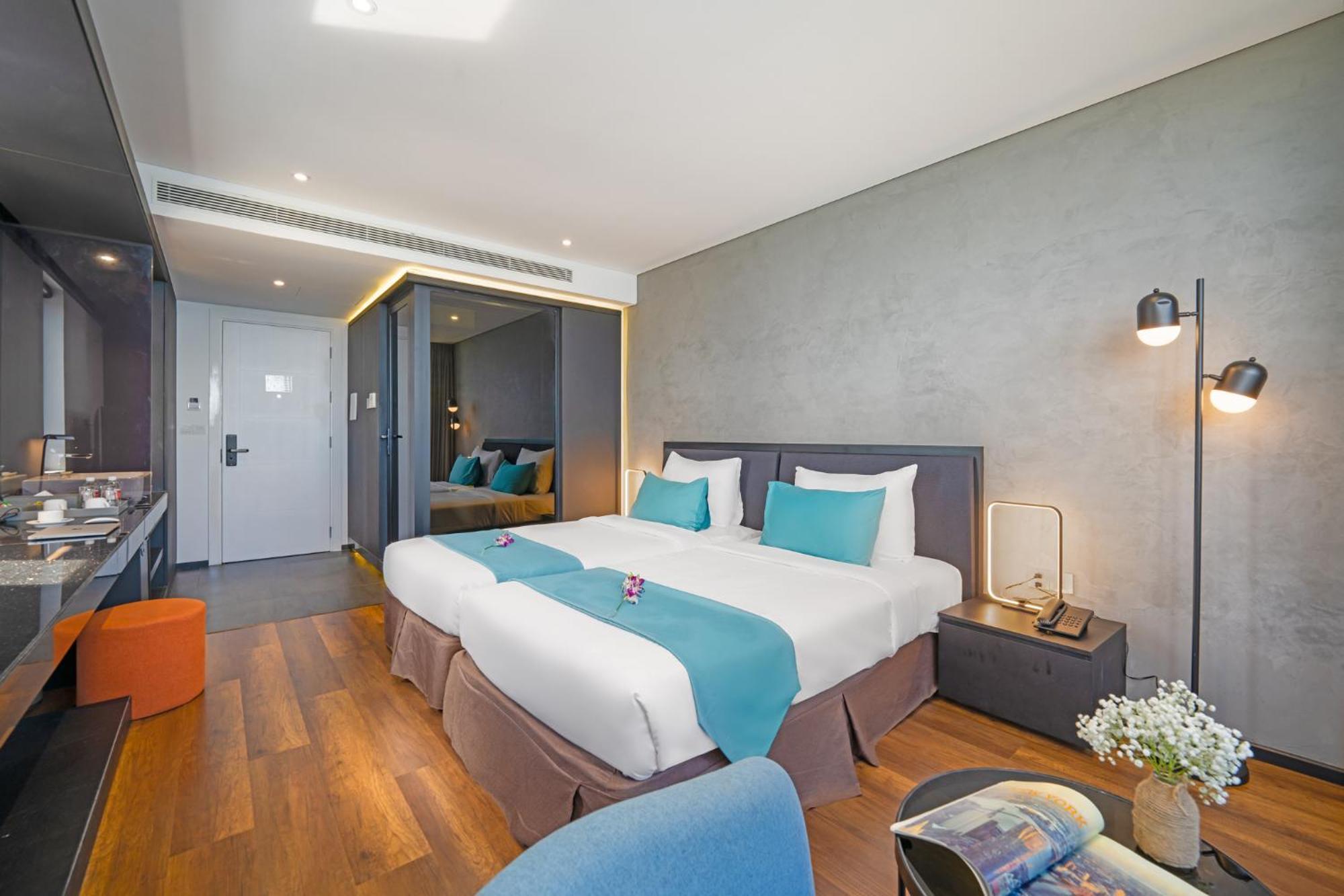 The Code Hotel & Spa Da Nang Exterior foto