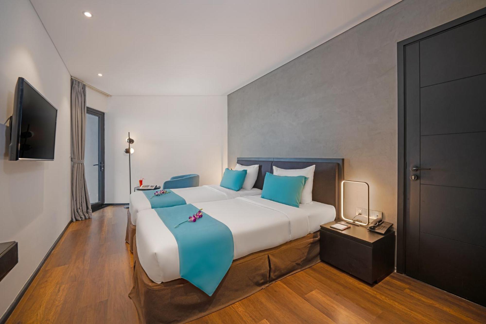 The Code Hotel & Spa Da Nang Exterior foto