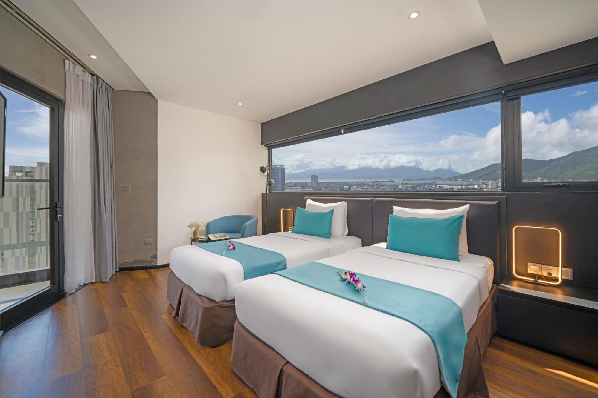 The Code Hotel & Spa Da Nang Exterior foto